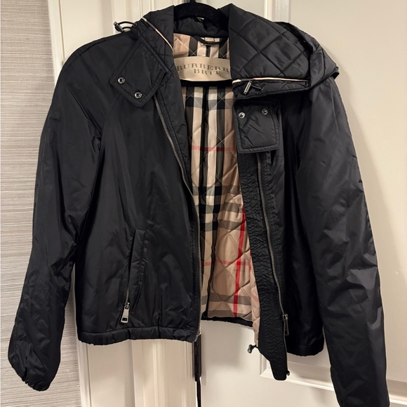 Burberry Black Double-Breasted Trench Coat - Picture 3 of 10